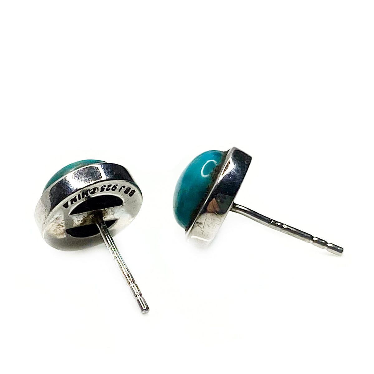 Great Lakes Boutique Silver and Turquoise Studs