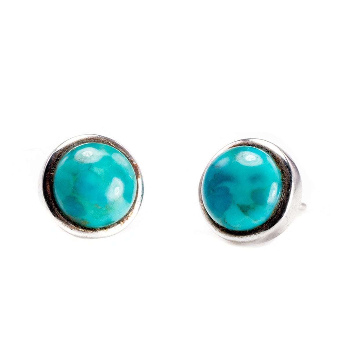 Great Lakes Boutique Silver and Turquoise Studs
