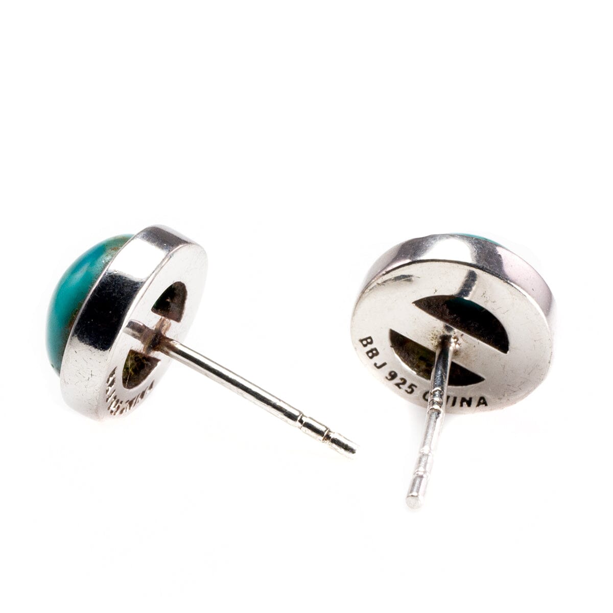Great Lakes Boutique Silver and Turquoise Studs