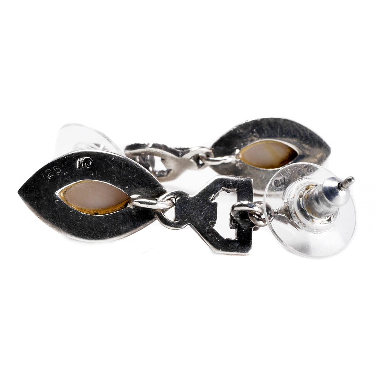 Great Lakes Boutique Silver &amp; Pearl Drop Earrings