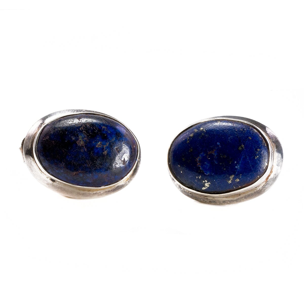 Great Lakes Boutique Silver Lapis Earrings