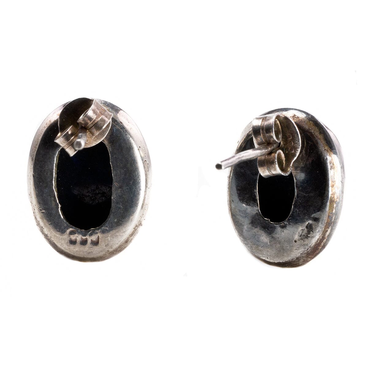 Great Lakes Boutique Silver Lapis Earrings