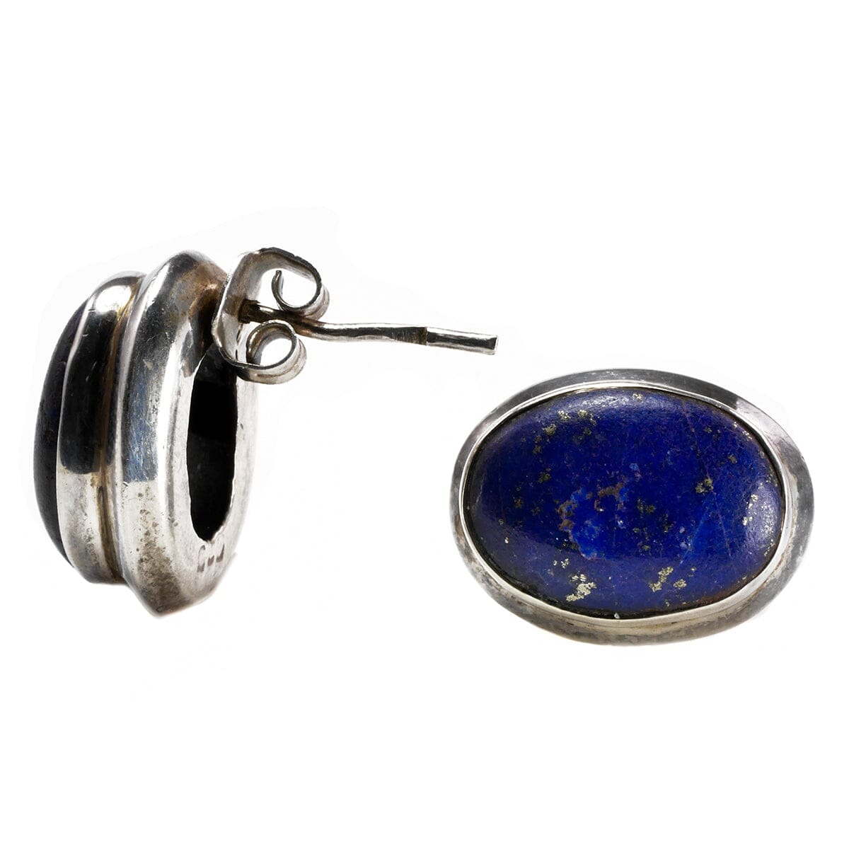 Great Lakes Boutique Silver Lapis Earrings