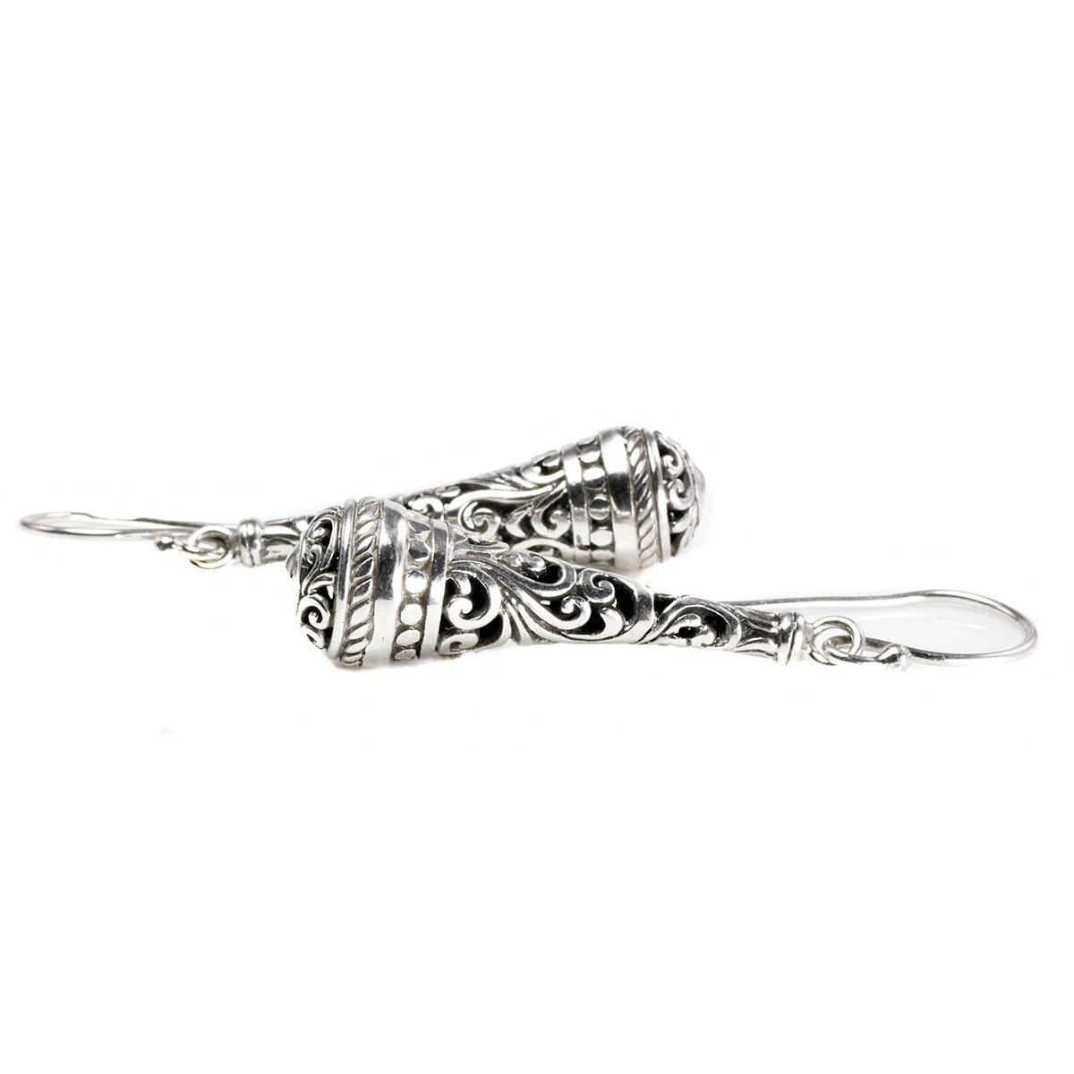Great Lakes Boutique Silver Vintage Inspired Earrings