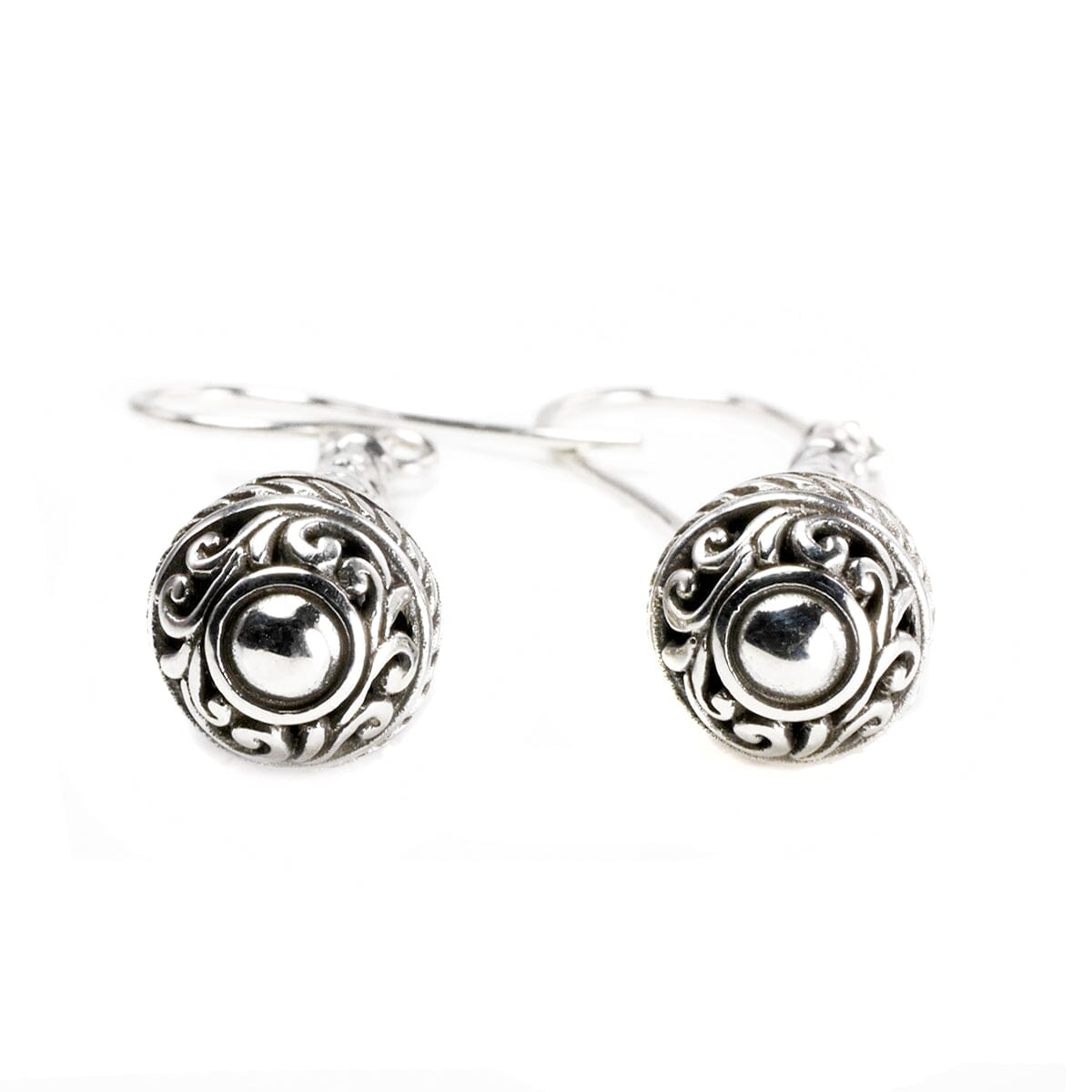 Great Lakes Boutique Silver Vintage Inspired Earrings