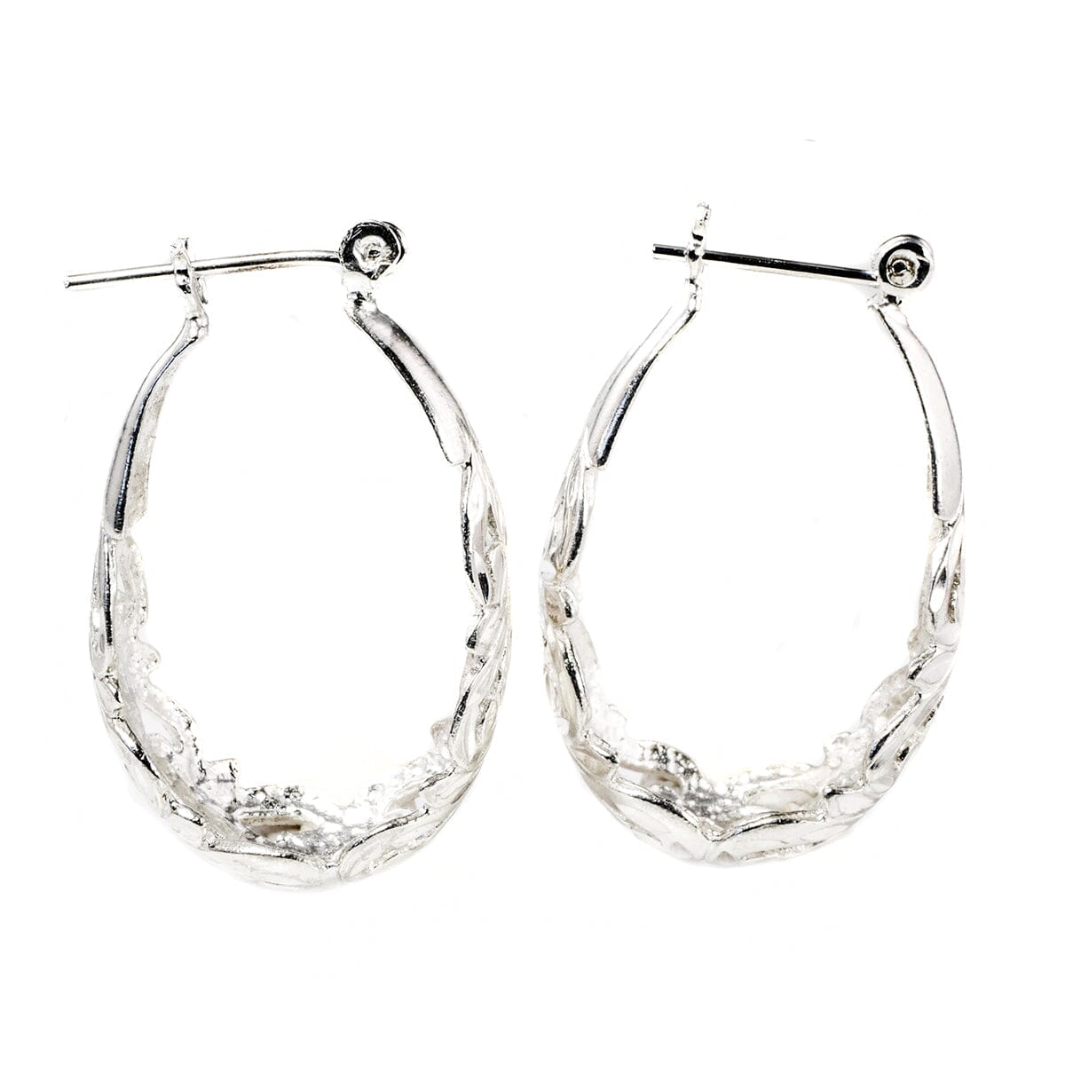 Great Lakes Boutique Silver Hoop Earrings