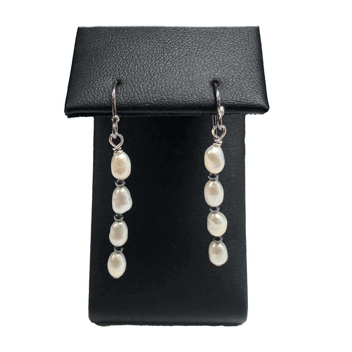 Great Lakes Boutique Silver &amp; Pearl Drop Earrings