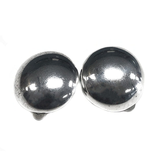 Silver Clip On Earrings