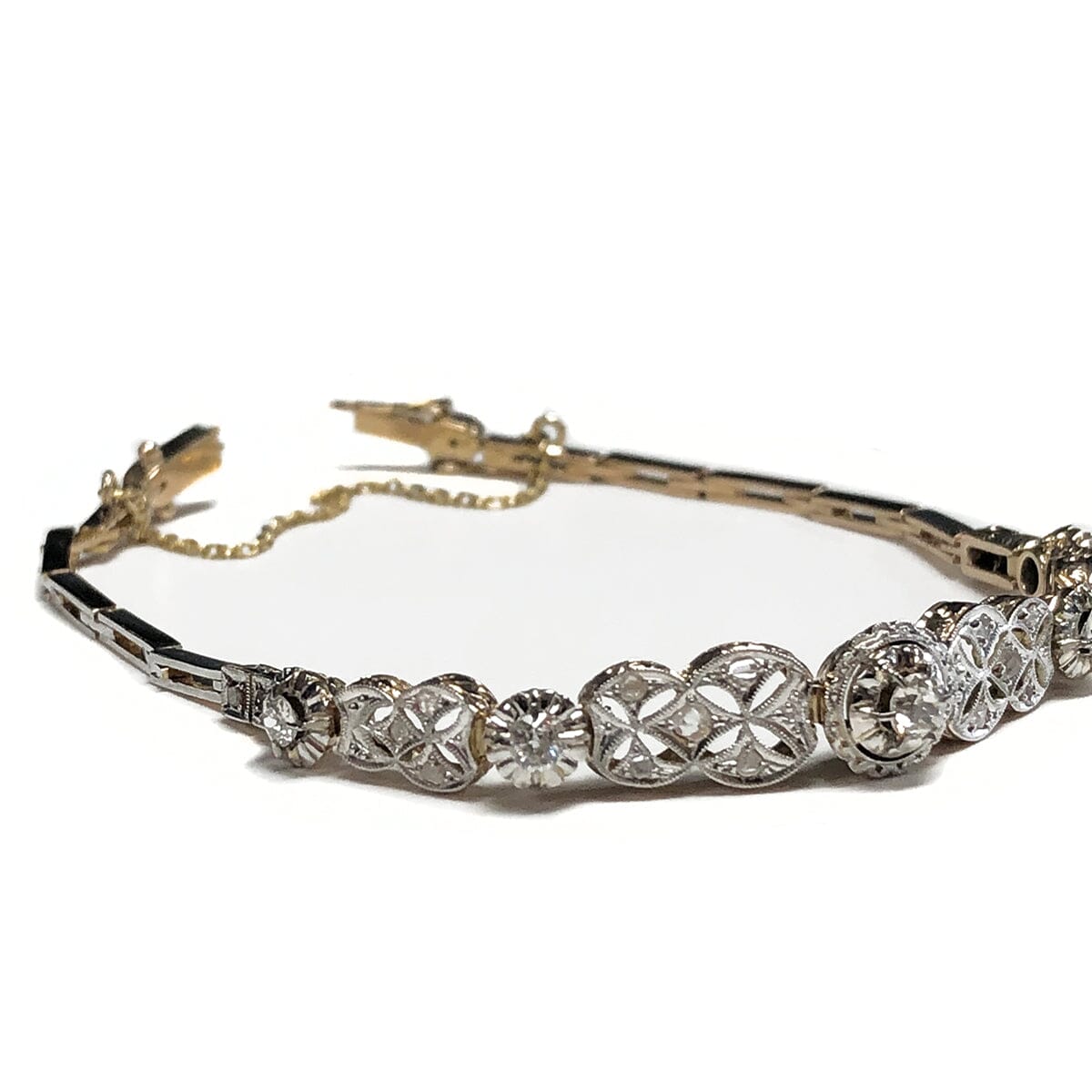 Antique Style Diamond Bracelet - Valobra Jewelry