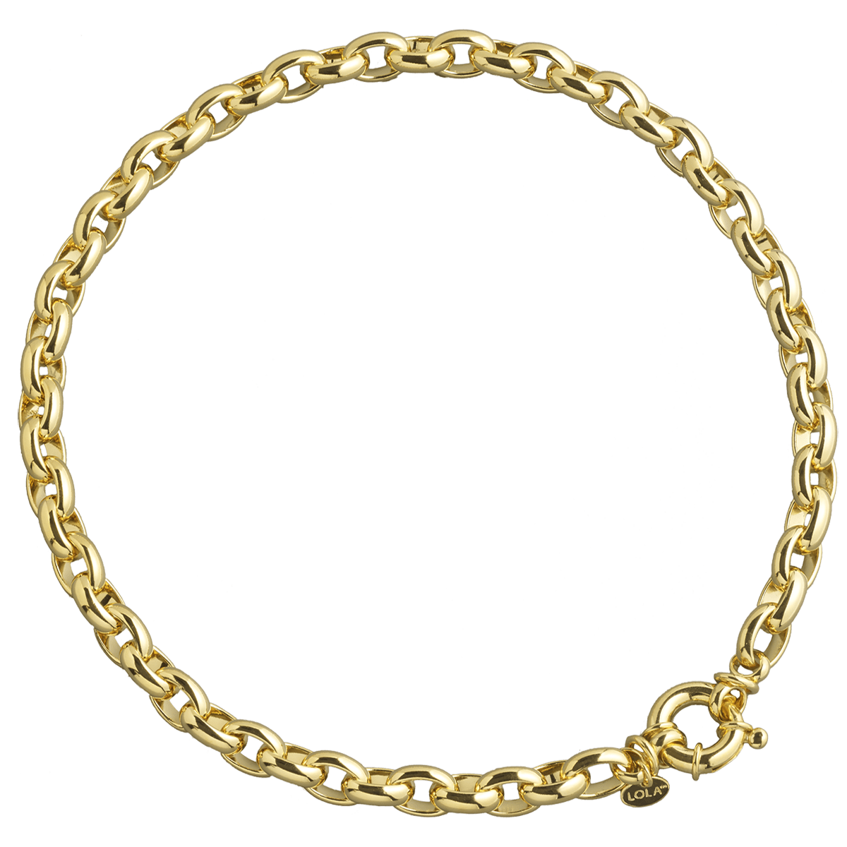 Lola Lola Gold Rolo Necklace