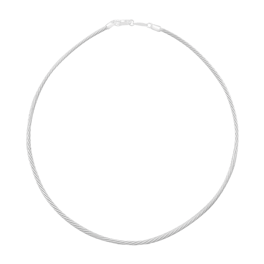 Lola Cable Choker Silver