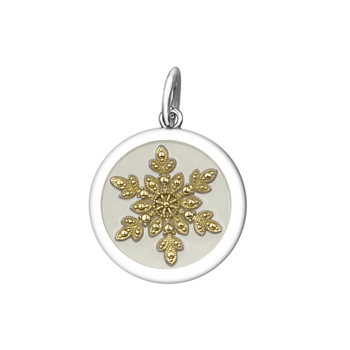 Lola Lola Snowflake Gold Pendant