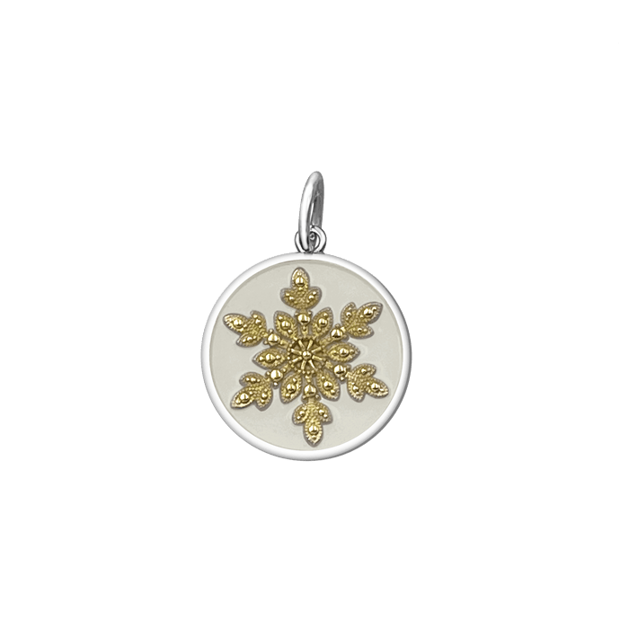 Lola Lola Snowflake Gold Pendant
