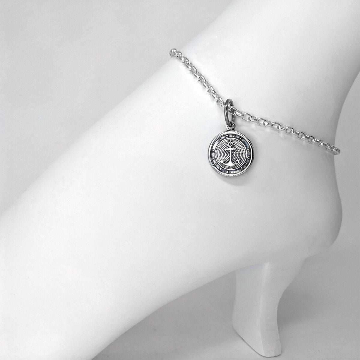 Lola Lola Adjustable Signature Rolo Anklet