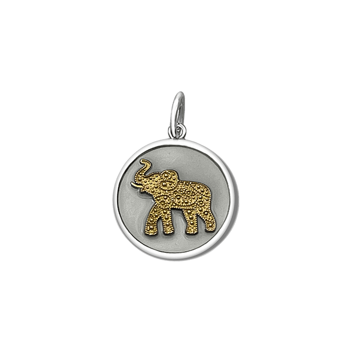 Lola Lola Gold Elephant Pendant