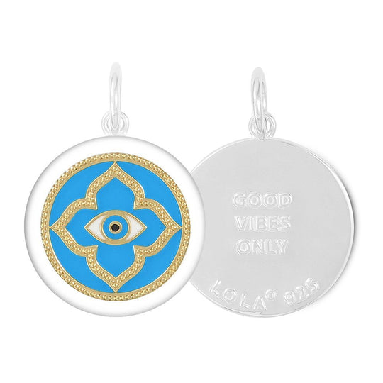 Lola Evil Eye Gold Pendant