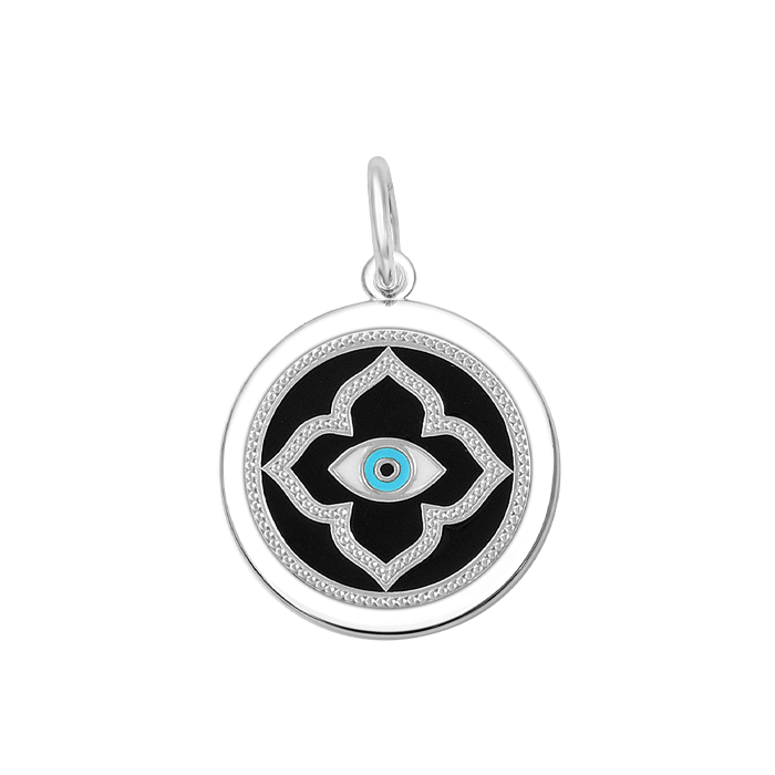 Lola Lola Evil Eye Silver Pendant