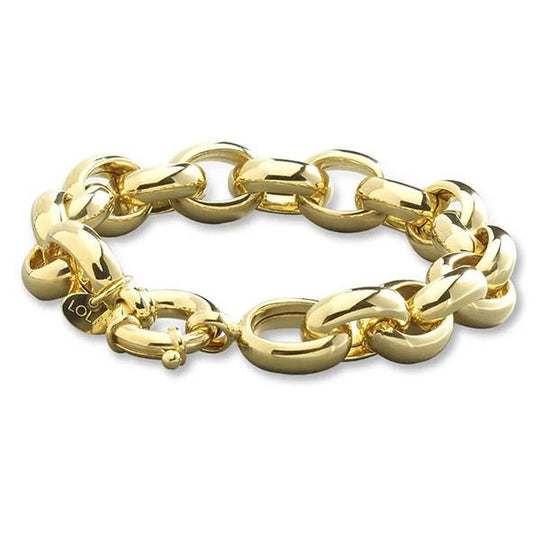 Lola Gold Rolo Link Bracelet