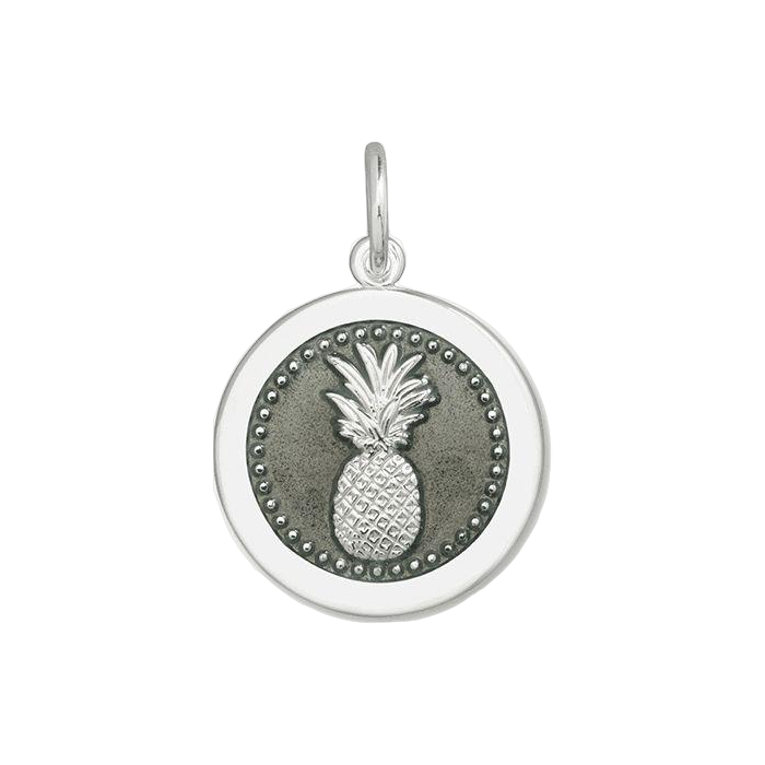 Lola Lola Pineapple Silver Pendant
