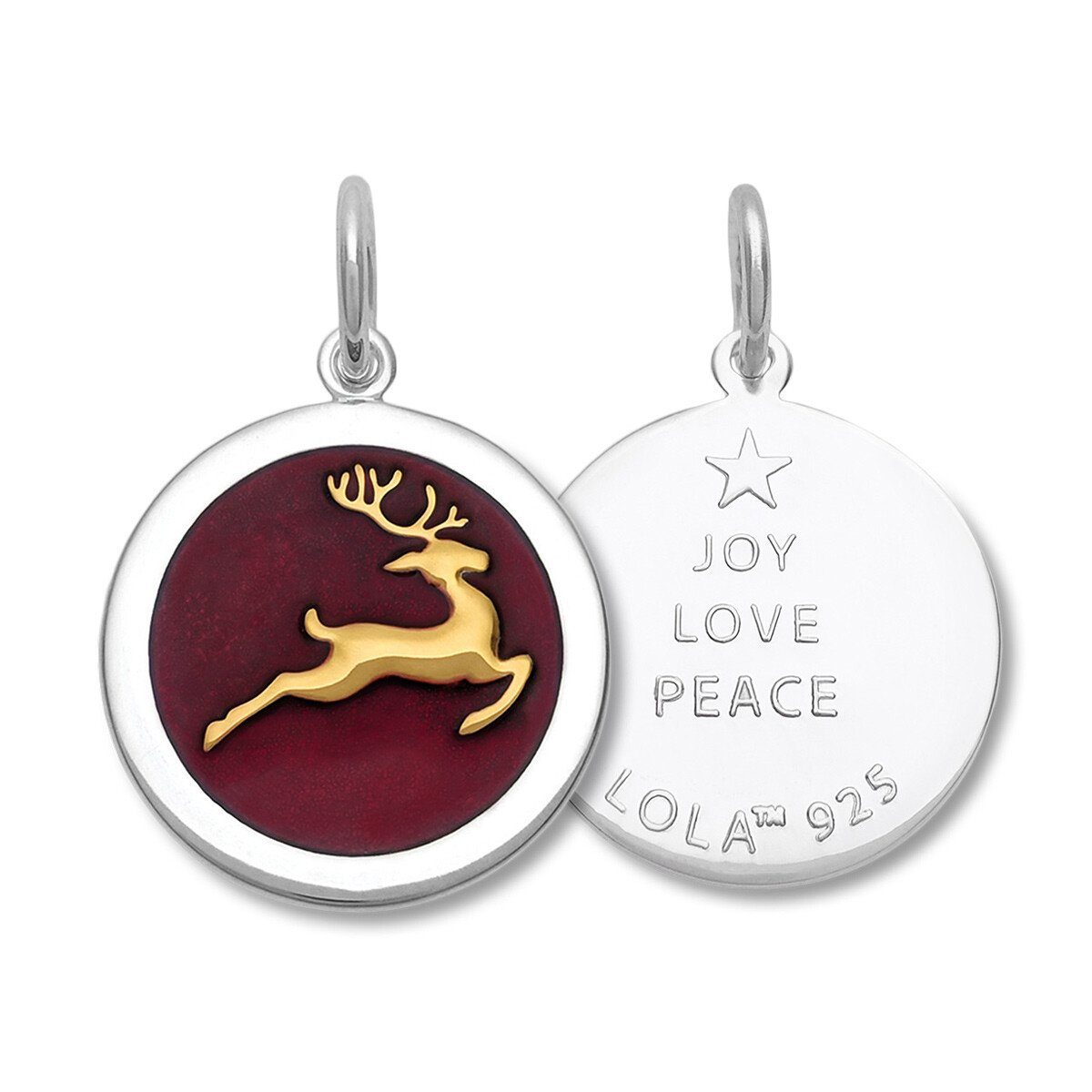 Lola Lola Reindeer Gold Pendant