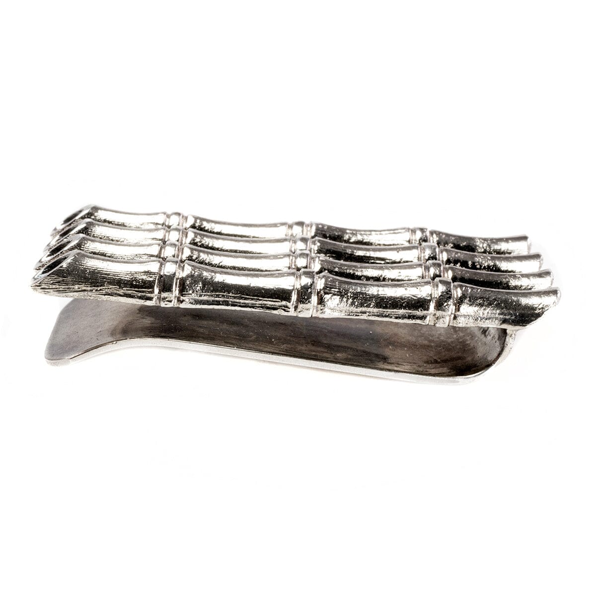 Great Lakes Boutique Silver Christian Dior Bamboo Money Clip