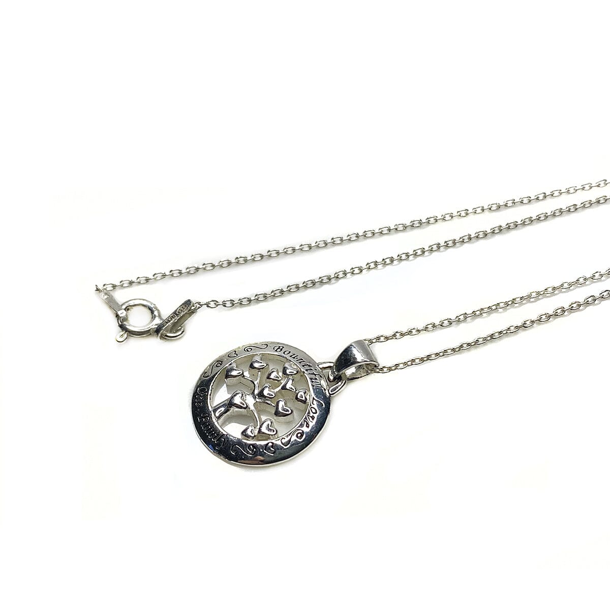 Great Lakes Boutique Silver Family Necklace