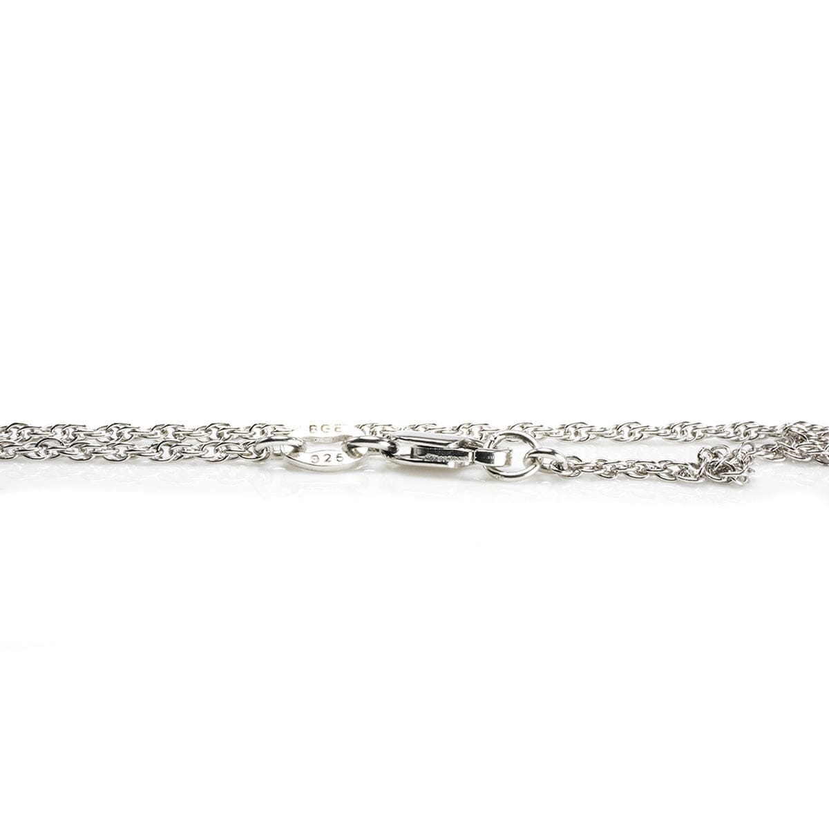 Great Lakes Boutique Silver and Gold Plated Diamond Chip Heart Necklace