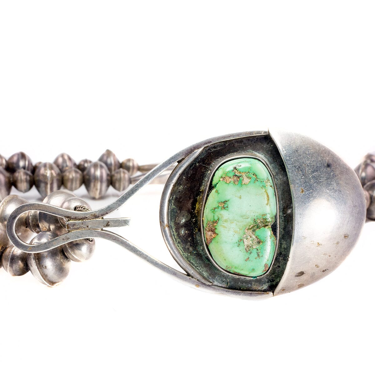 Great Lakes Boutique Native American Silver Turquoise Necklace