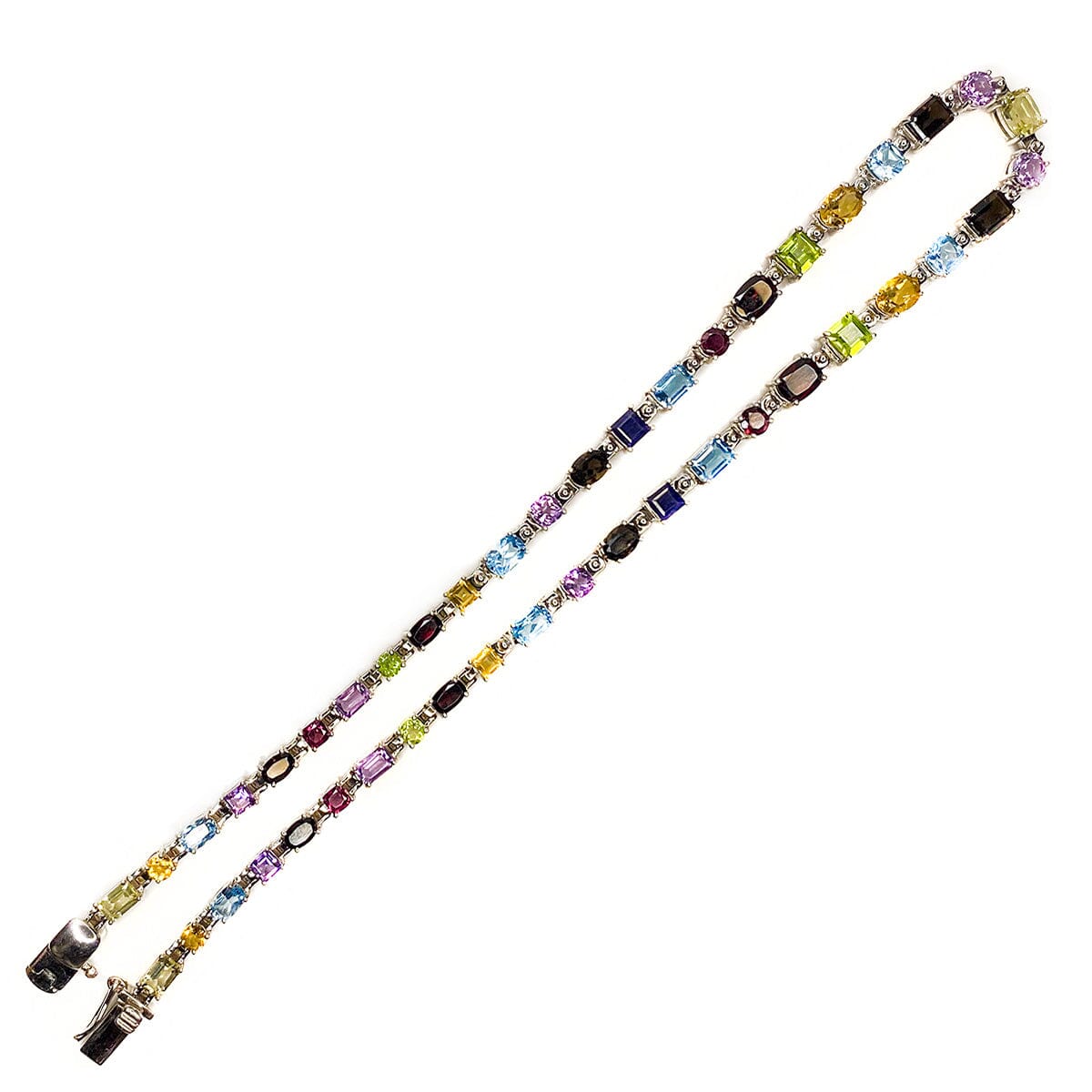 Great Lakes Boutique Silver &amp; Cubic Zirconia Necklace