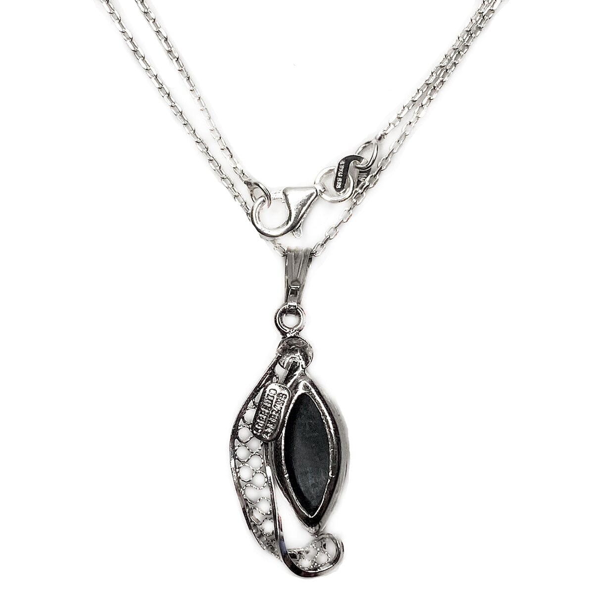 Great Lakes Boutique Silver &amp; Hematite Necklace