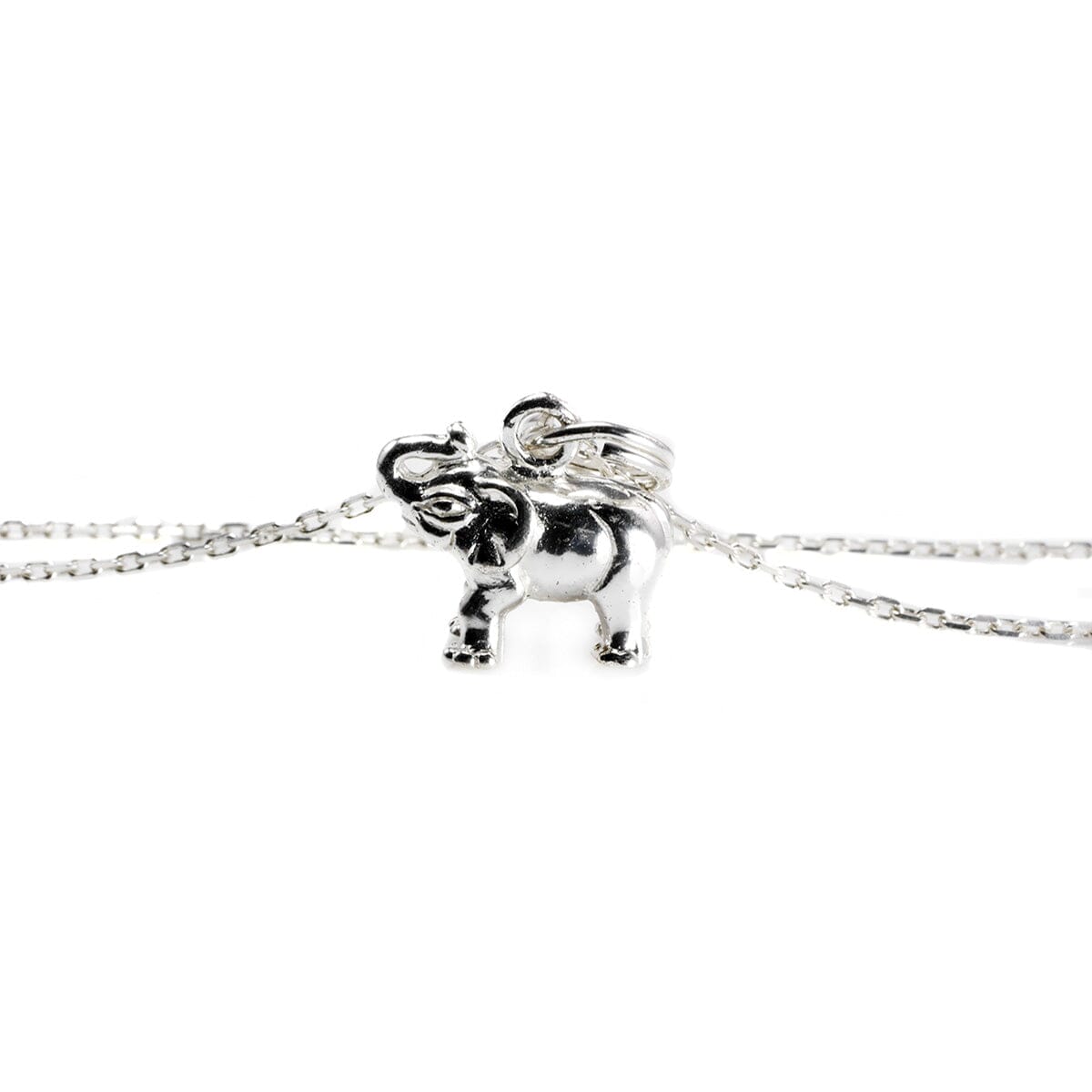 Great Lakes Boutique Silver Elephant Necklace