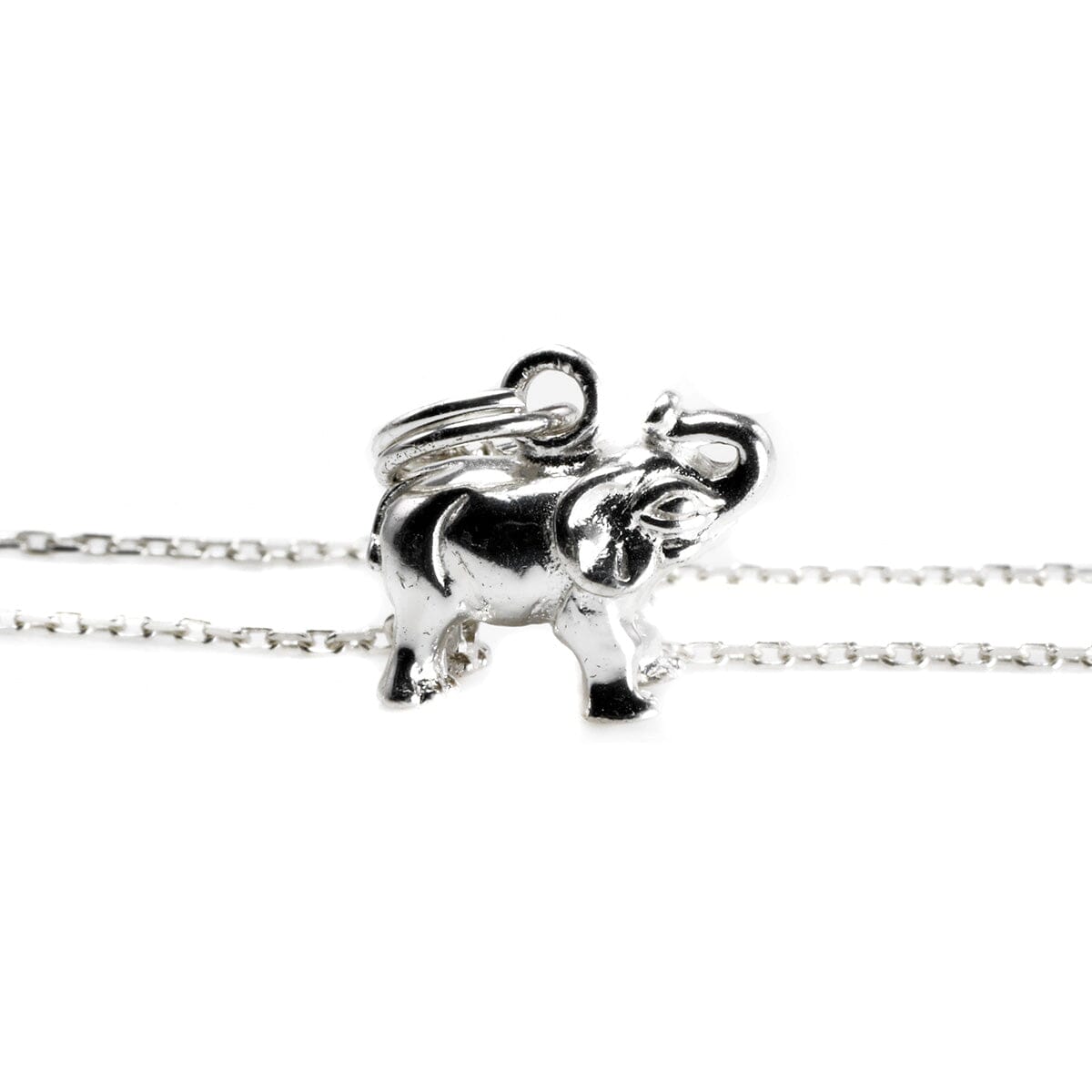 Great Lakes Boutique Silver Elephant Necklace