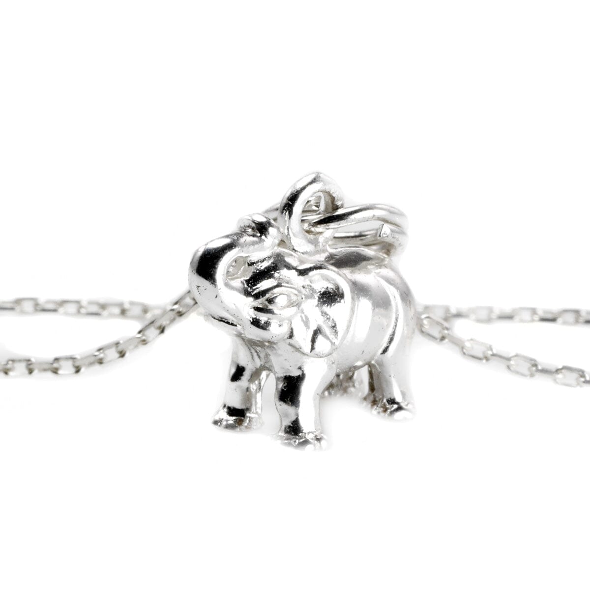 Great Lakes Boutique Silver Elephant Necklace
