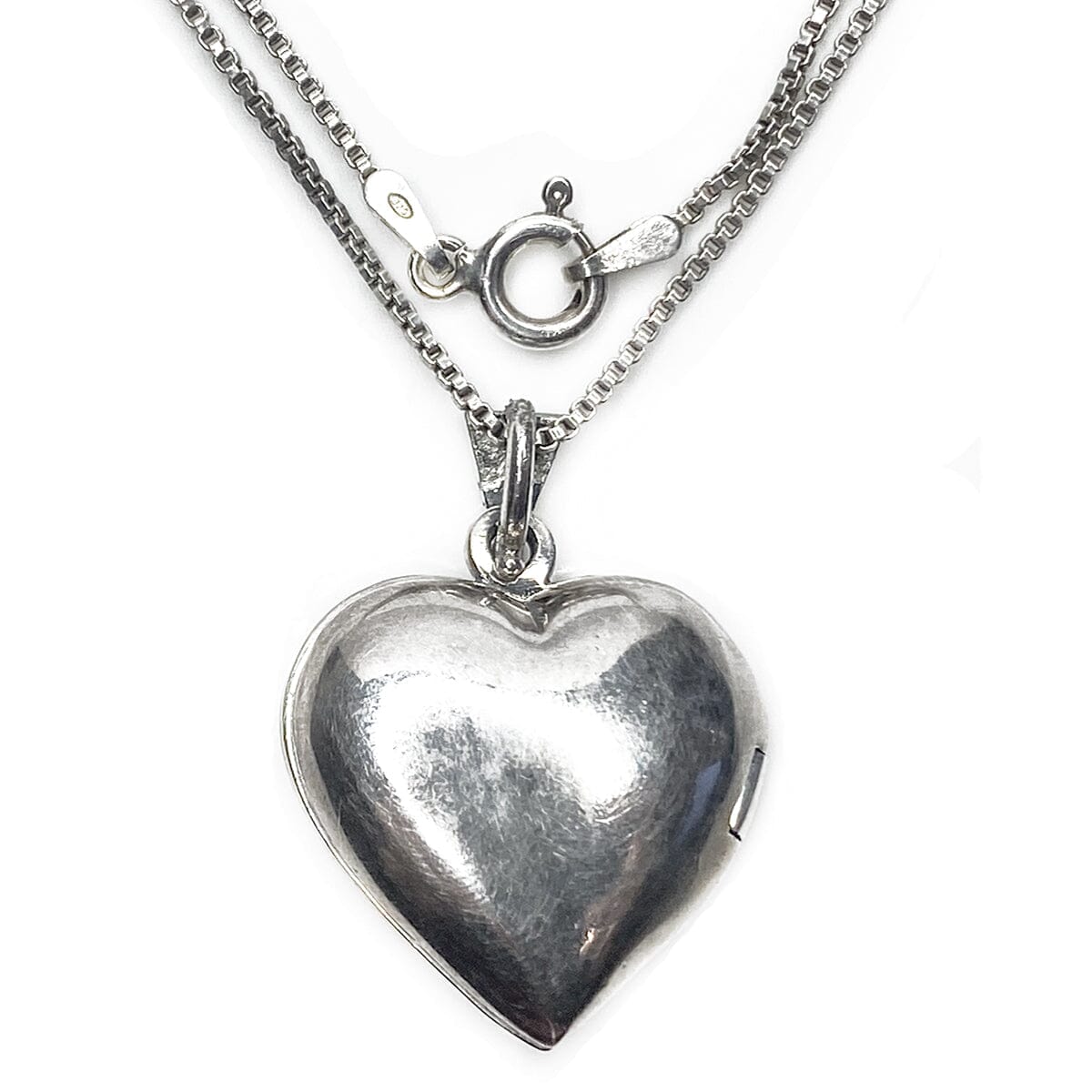 Great Lakes Boutique Silver &amp; Gemstone Heart Locket