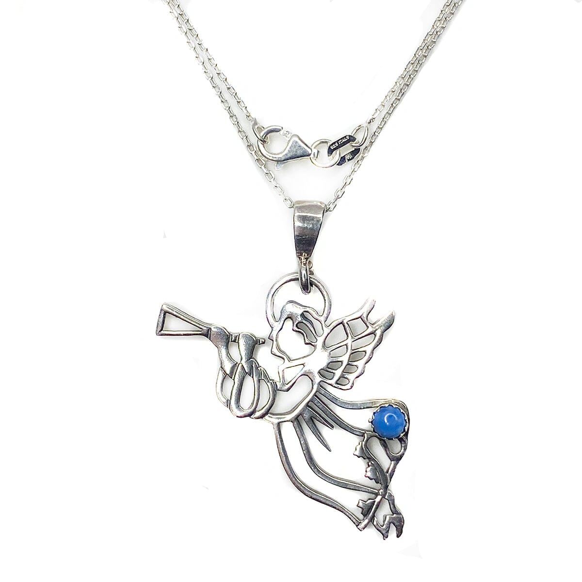 Great Lakes Boutique Silver Angel Necklace