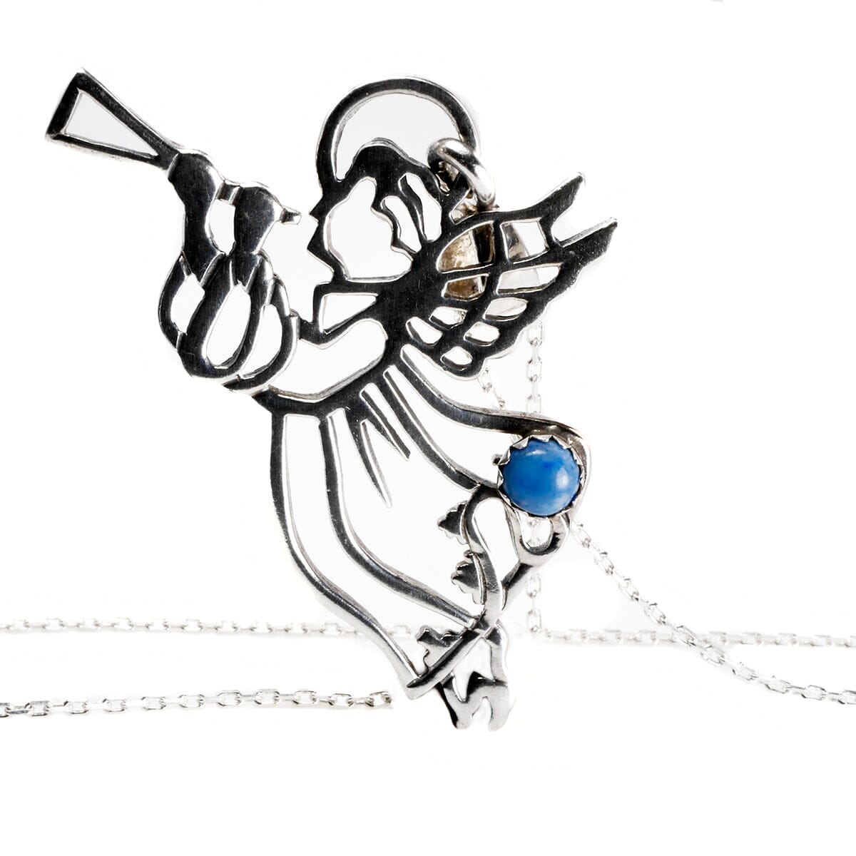 Great Lakes Boutique Silver Angel Necklace