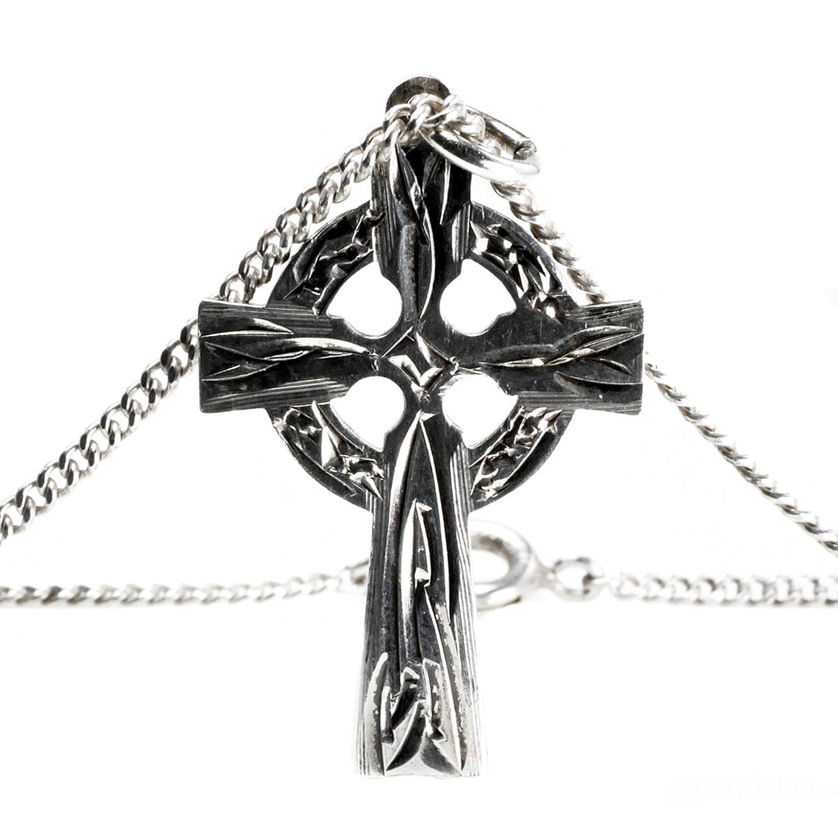 Great Lakes Boutique Silver Celtic Cross Necklace