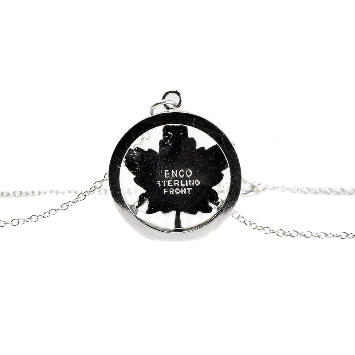 Great Lakes Boutique Silver Maple Leaf Necklace