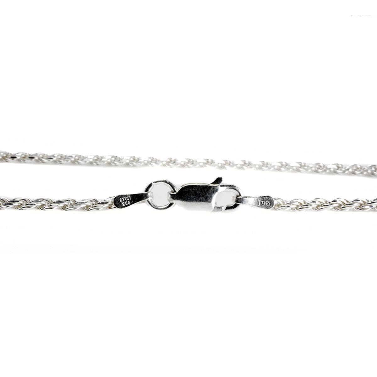 Great Lakes Boutique Silver Rope Necklace