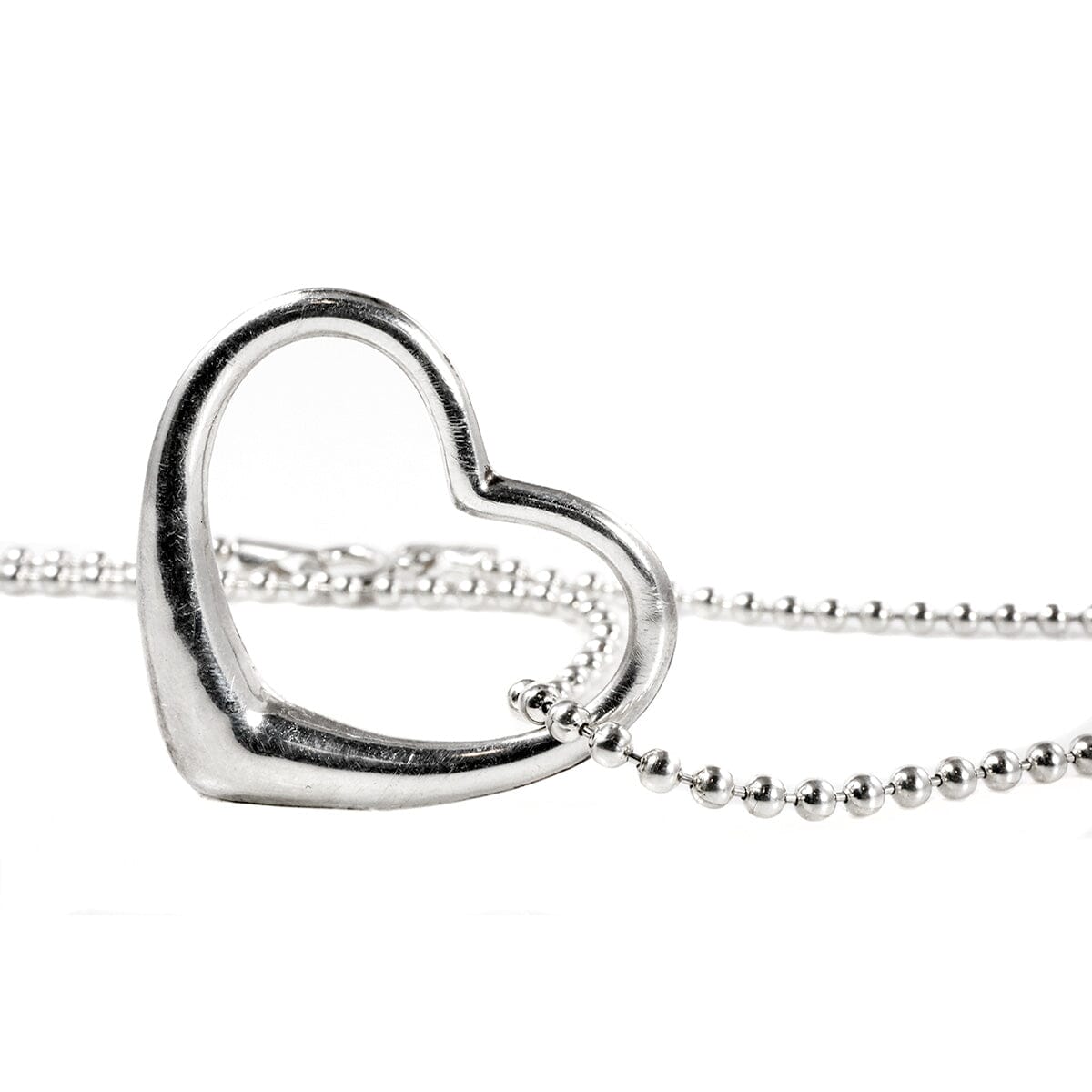 Great Lakes Boutique Silver Heart Necklace