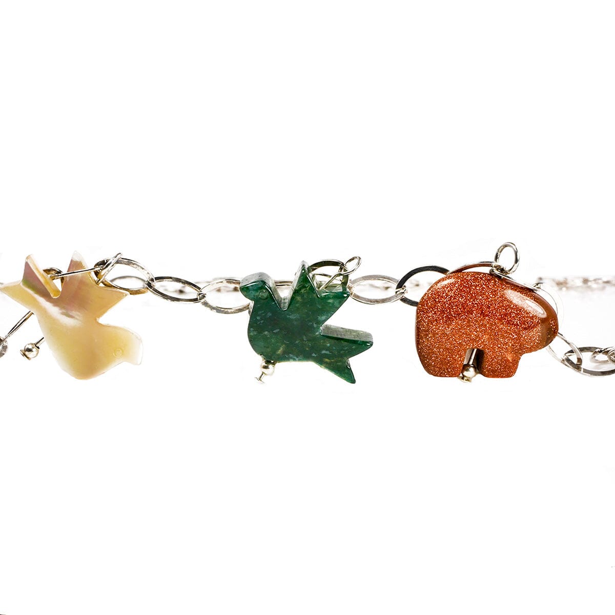 Great Lakes Boutique Silver Bird Necklace