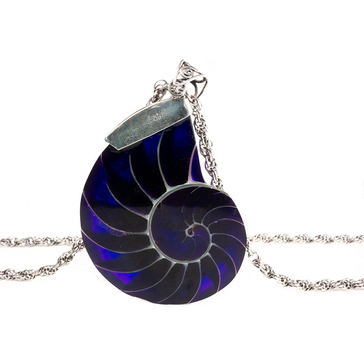Great Lakes Boutique Silver Shell Necklace