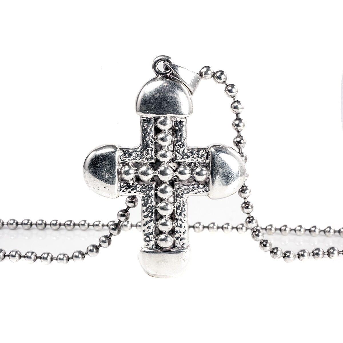 Great Lakes Boutique Silver Cross Necklace