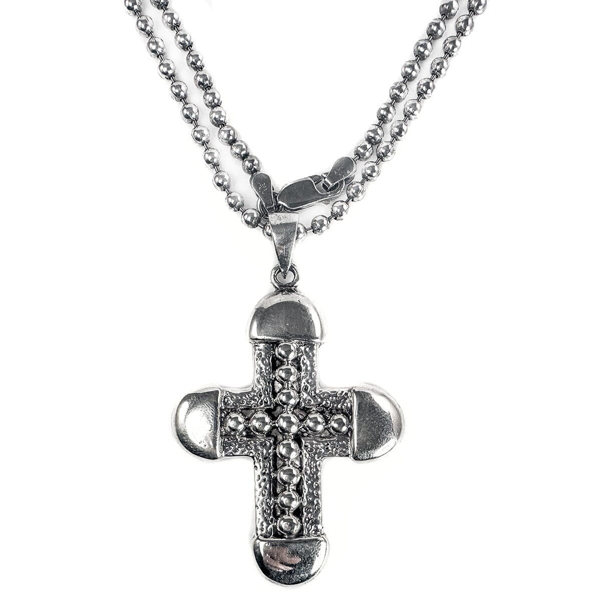 Great Lakes Boutique Silver Cross Necklace