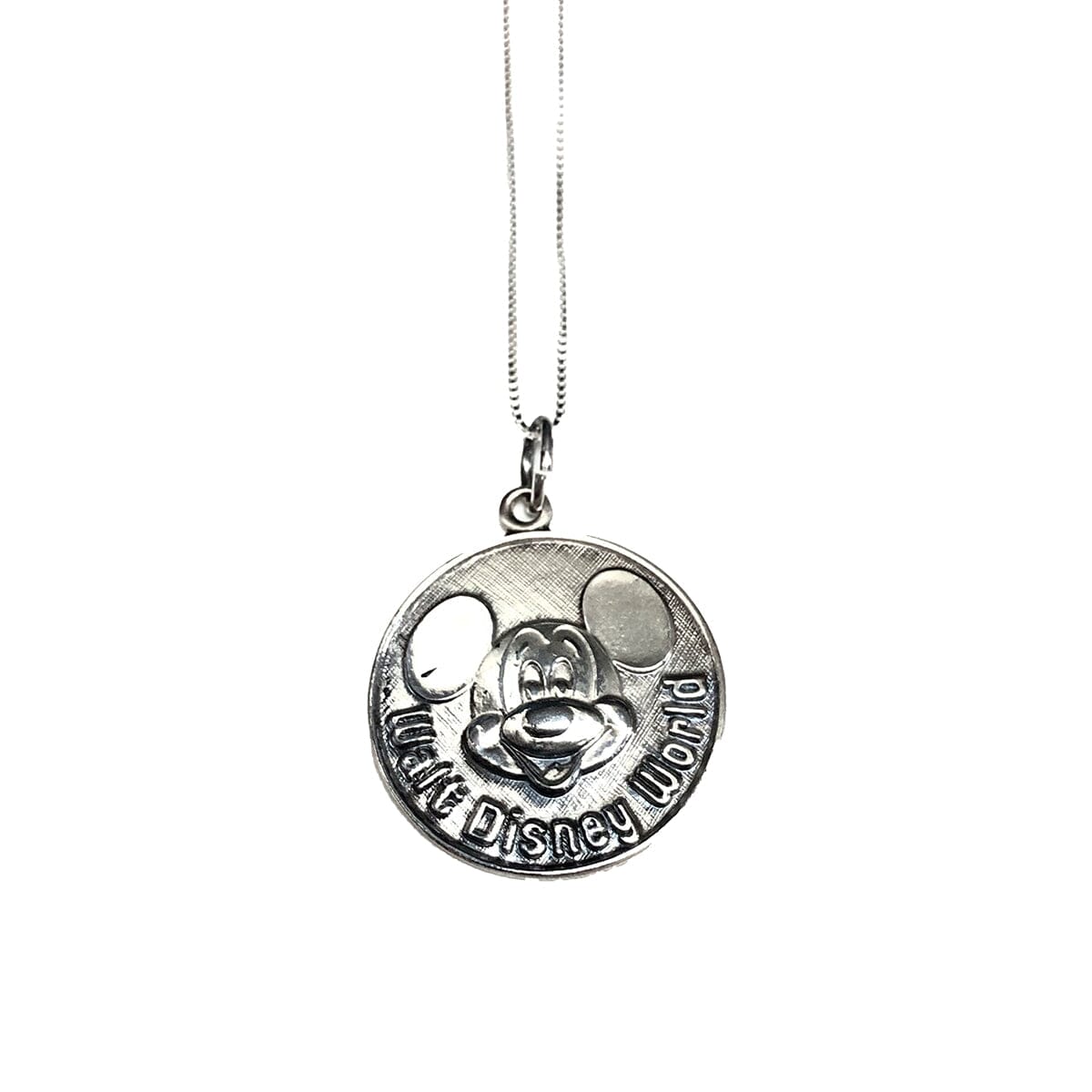 Great Lakes Coin Silver Mickey Mouse Necklace