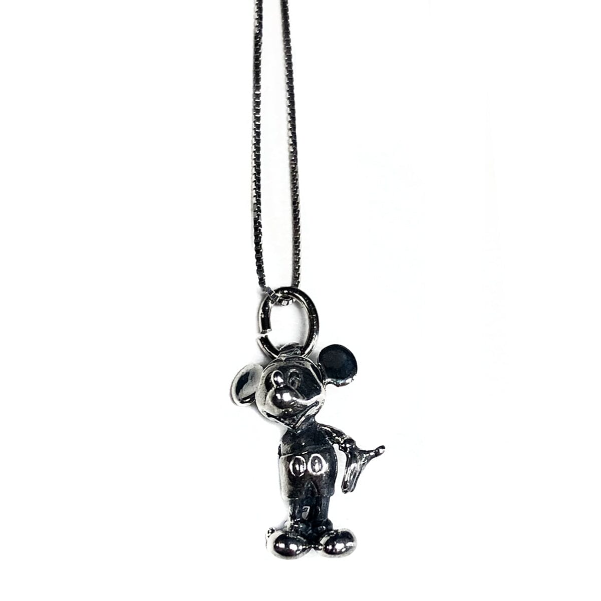 Great Lakes Coin Silver Mickey Mouse Necklace