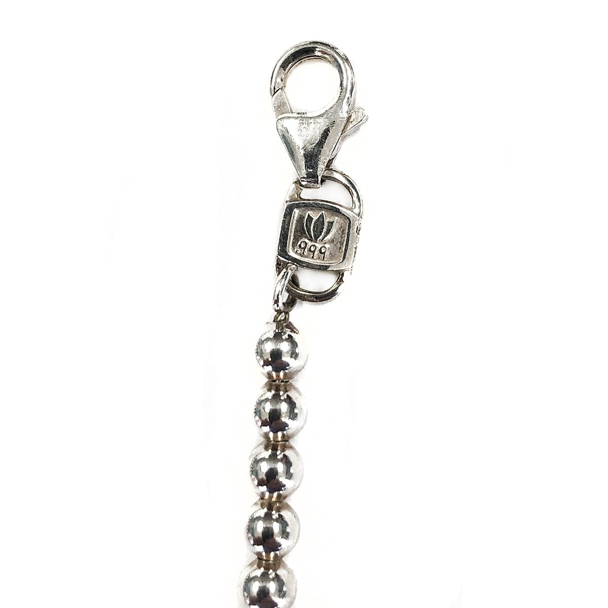 Great Lakes Coin Pure Silver Graduated Ball Necklace