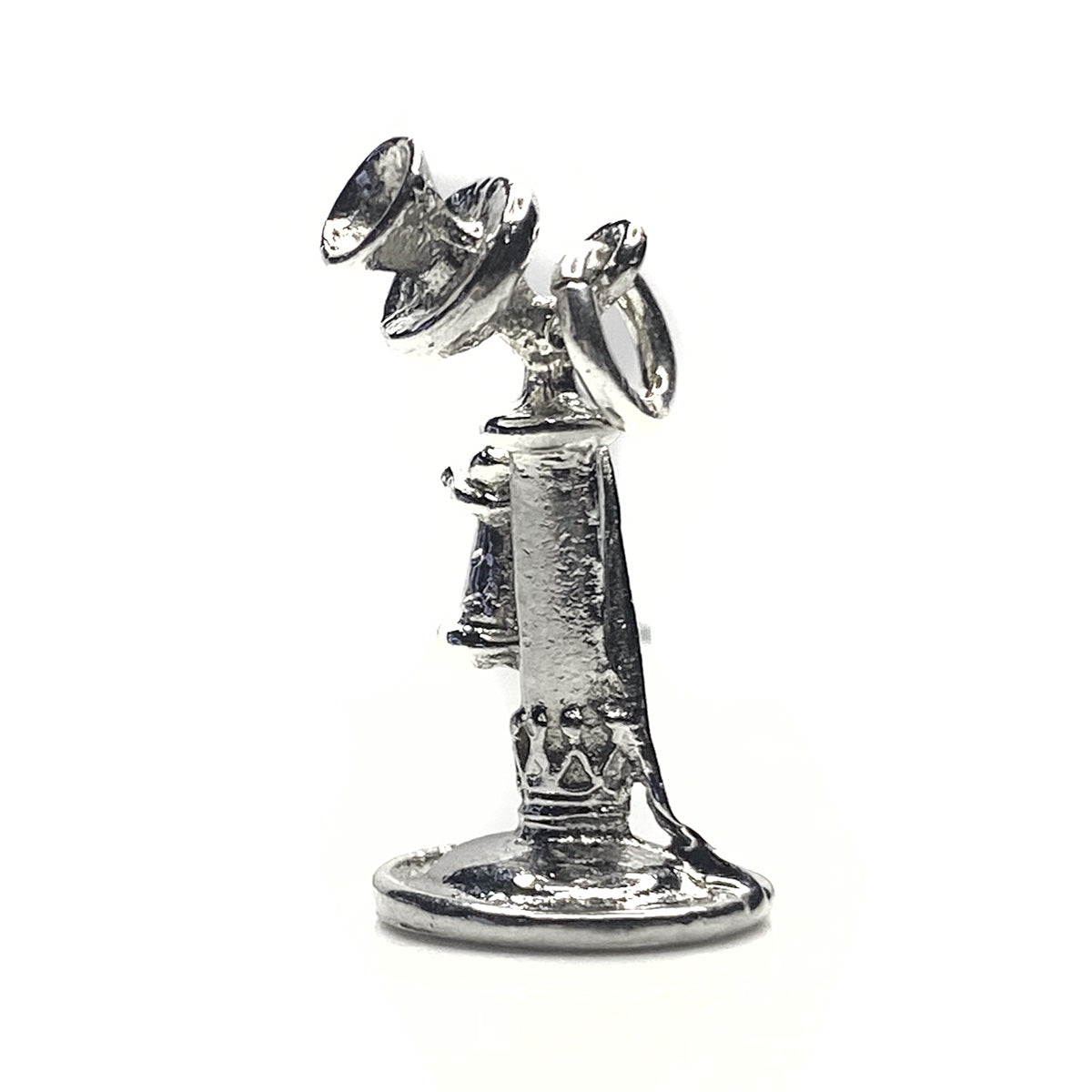 Great Lakes Boutique Silver Telephone Pendant or Charm