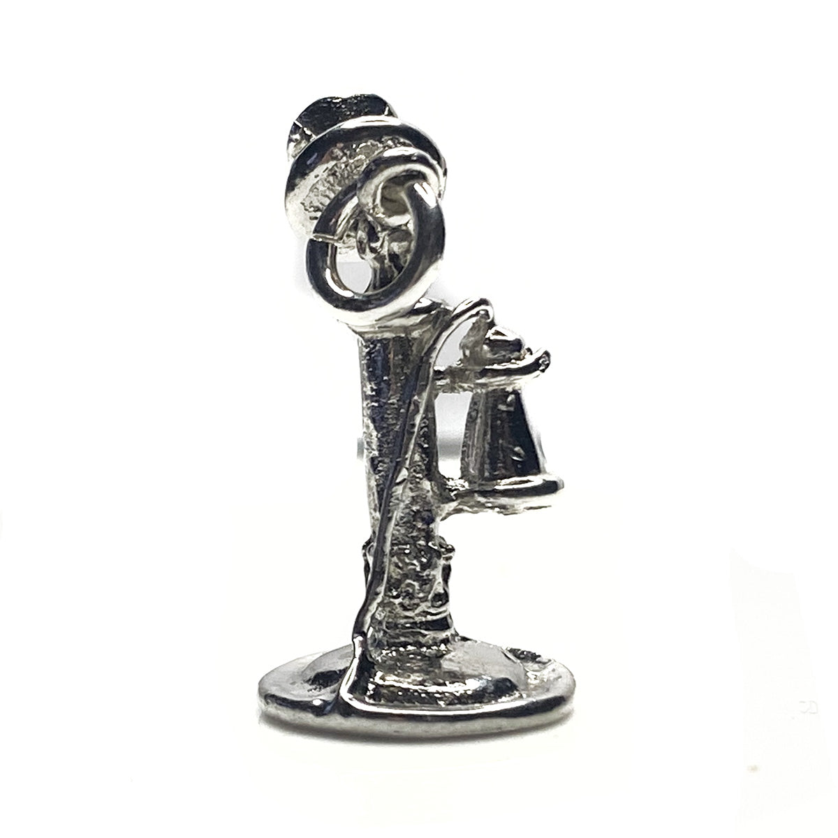 Great Lakes Boutique Silver Telephone Pendant or Charm