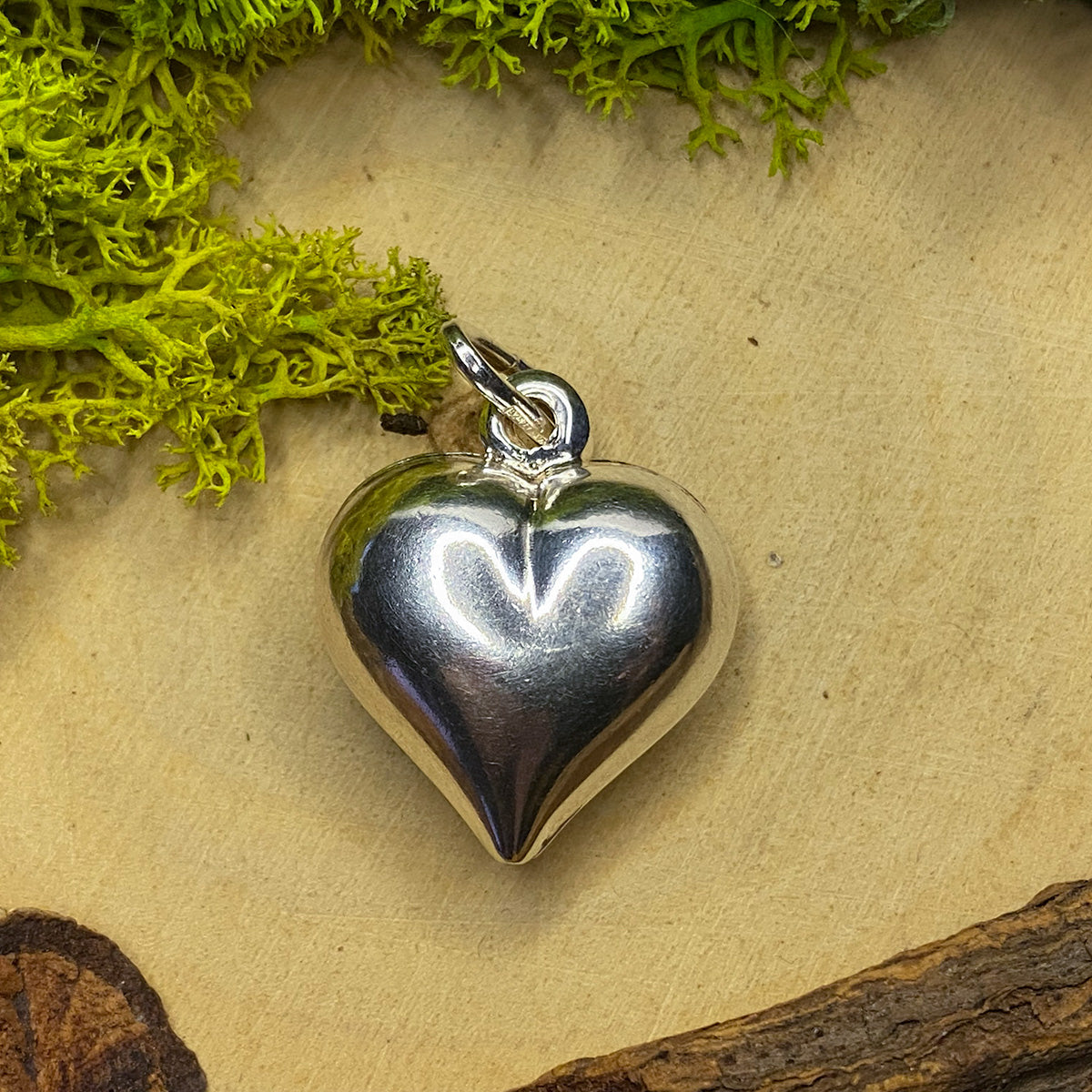 Great Lakes Boutique Silver Heart Pendant